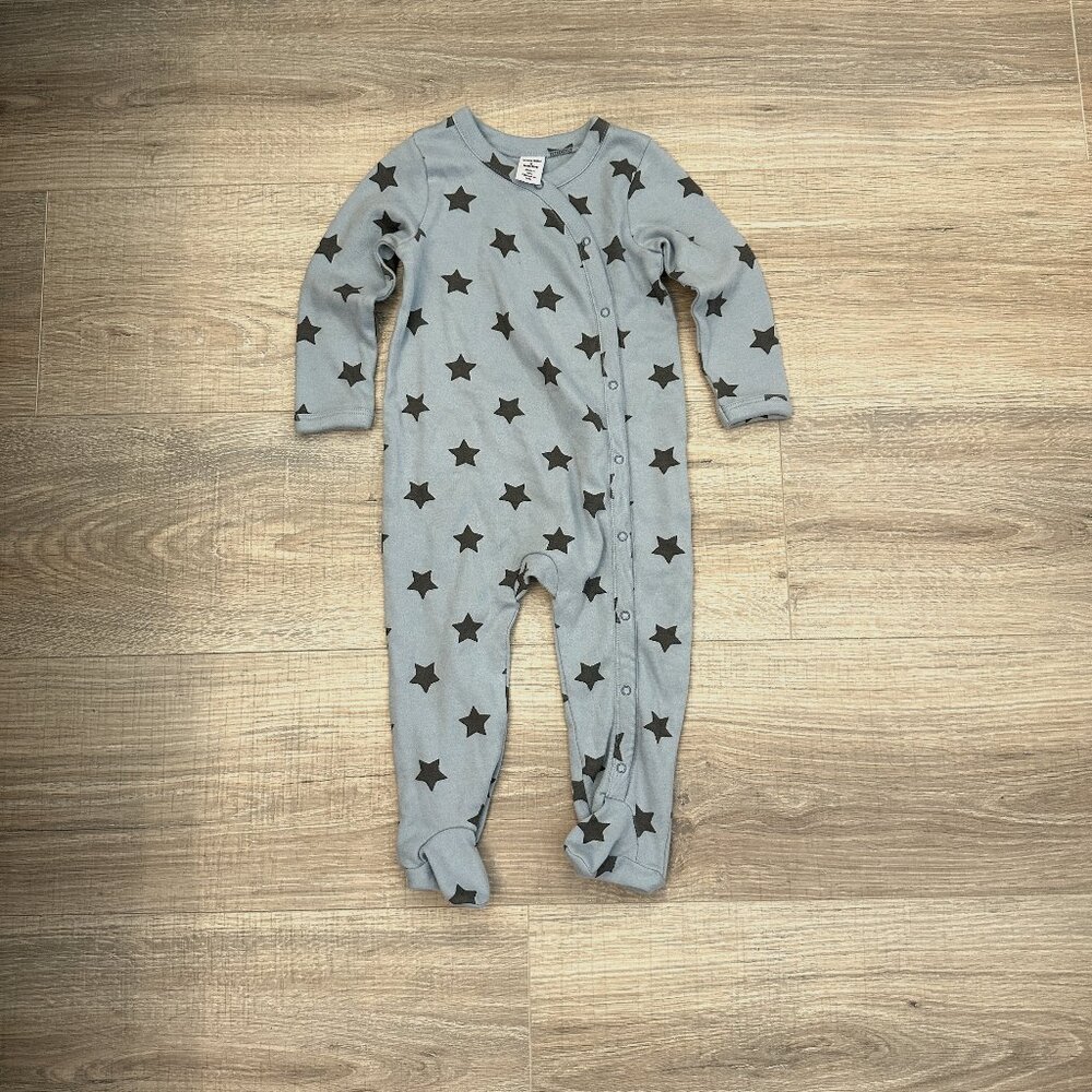 Blue Stars Footie Pajamas by Nordstroms